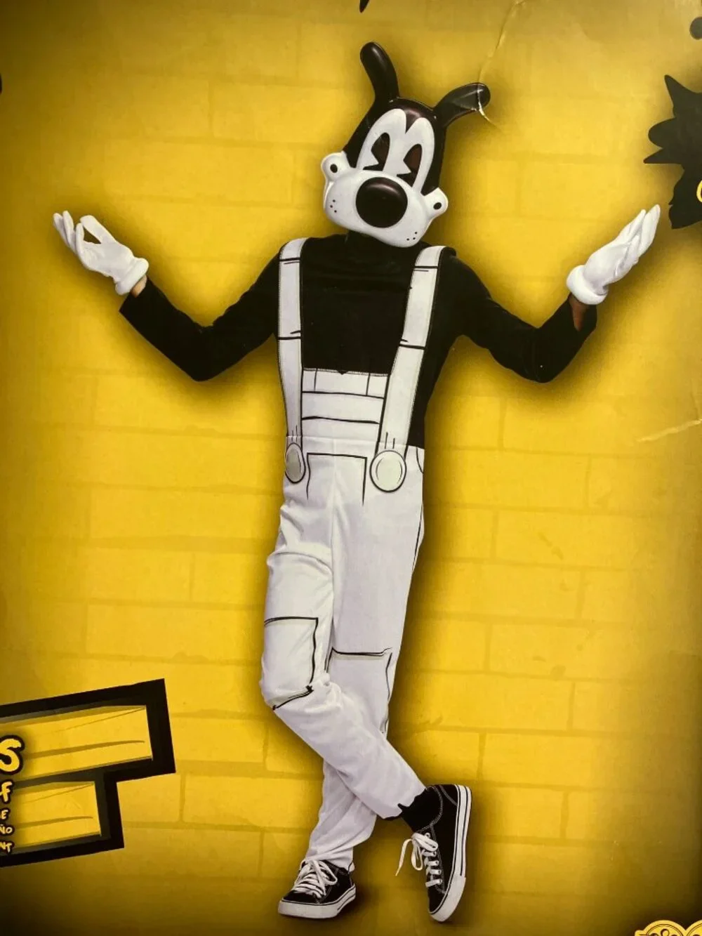 Bendy Boris The Wolf Kids Costume By Disguise L/G (10-12)
